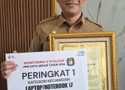 Transparan dan Inovatif, Bekasi Utara Juara 1 PPID Kota Bekasi 2026